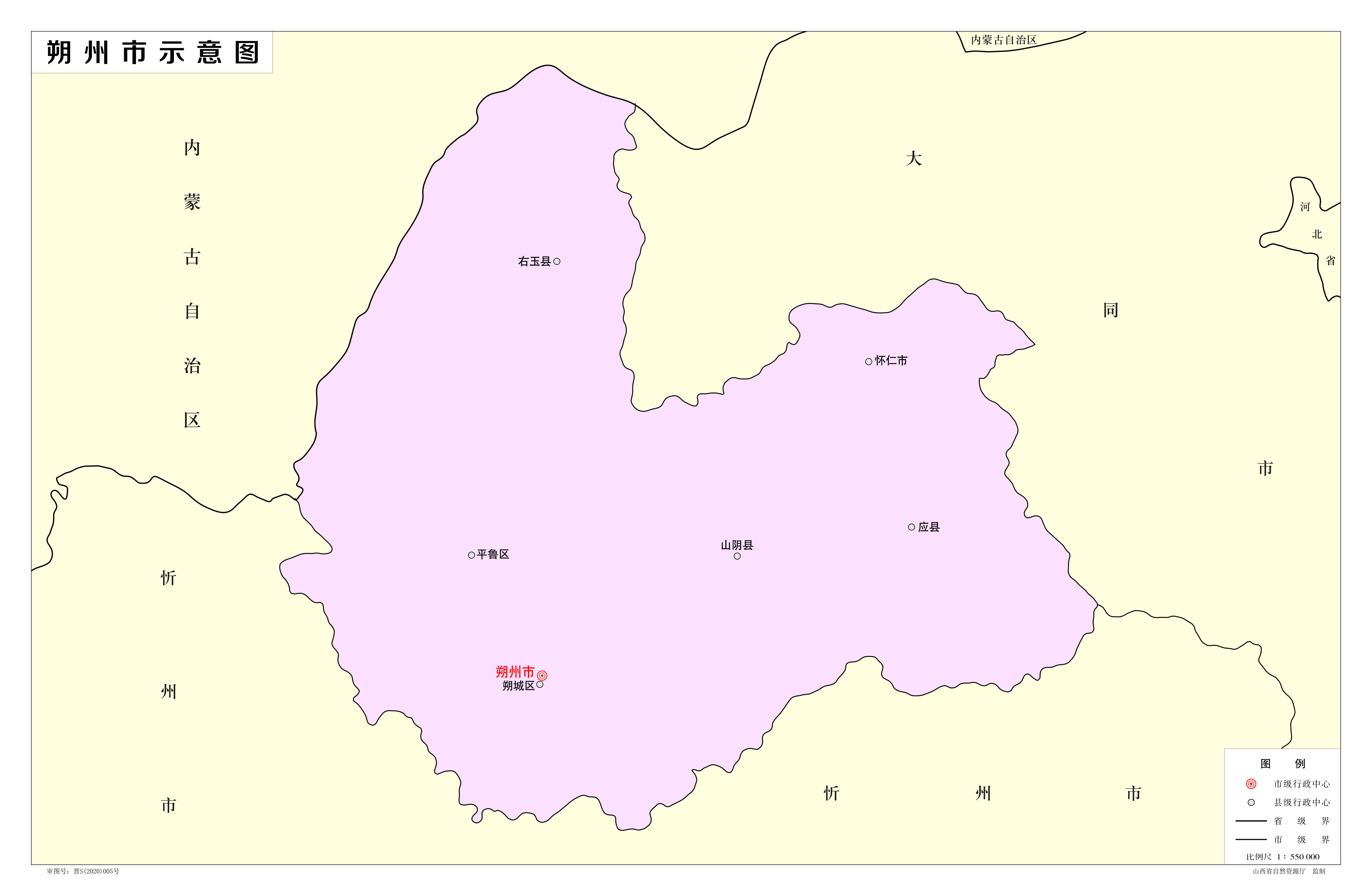 
山西省朔州市新版尺度舆图来了-十大外围足球平台app(图9)