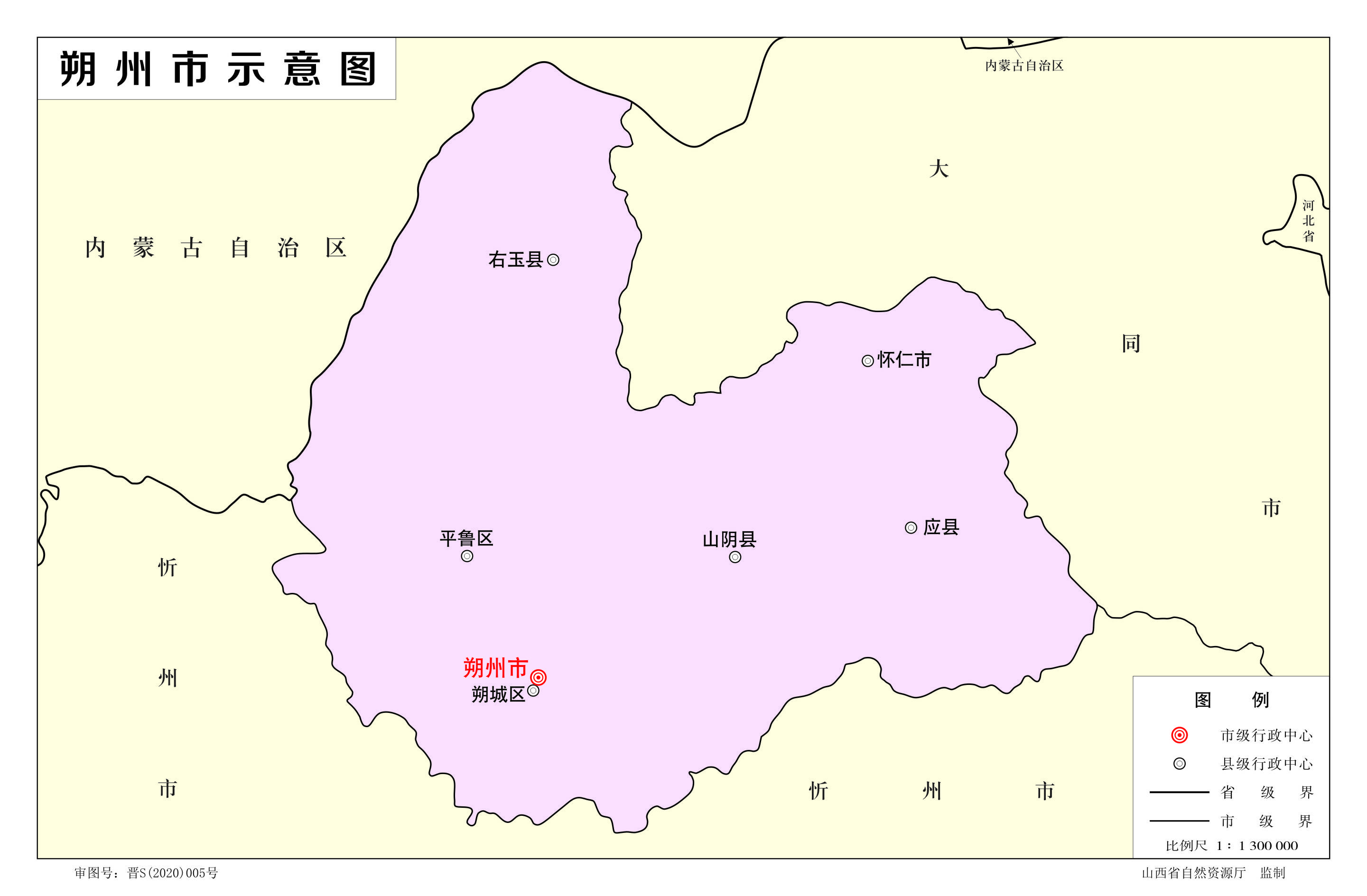 
山西省朔州市新版尺度舆图来了-十大外围足球平台app(图13)